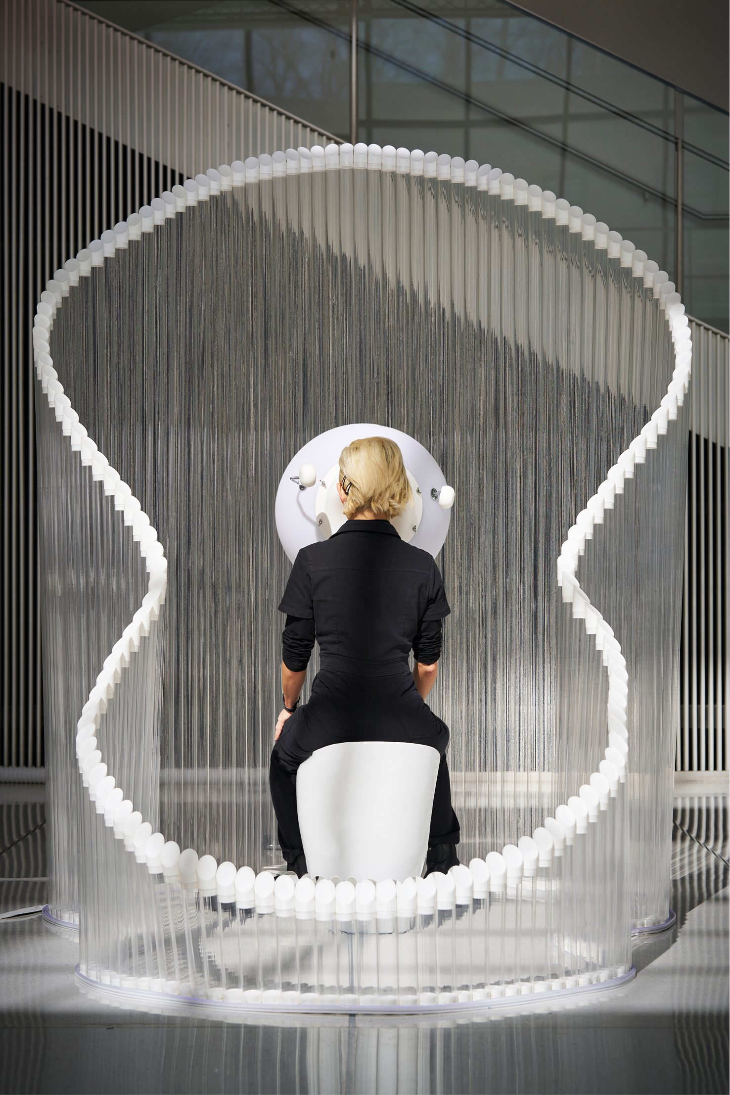 Exterior of the Gaze to the Stars conversational pod